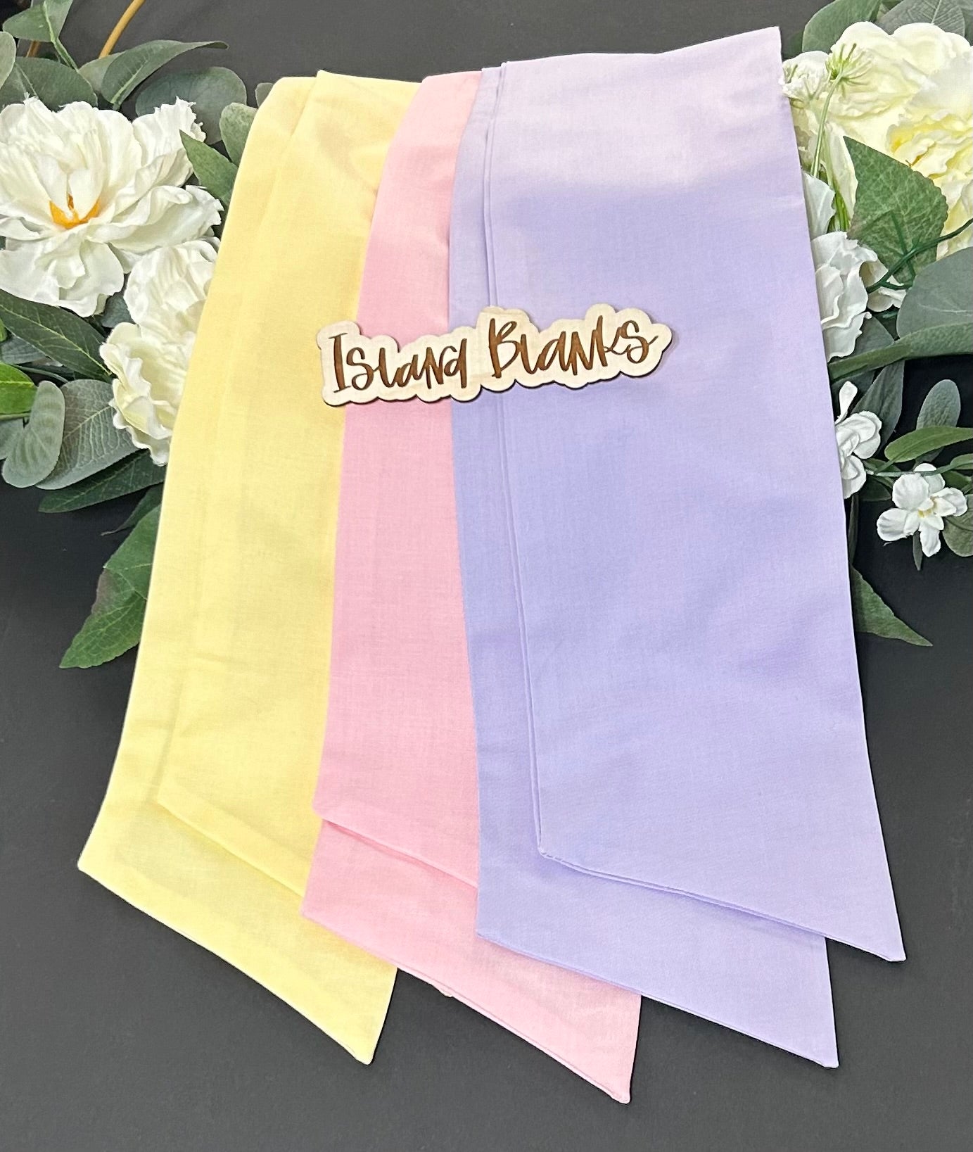 Pastel Cotton Wreath Sash