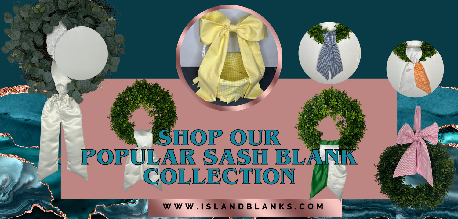 Wreath Sash