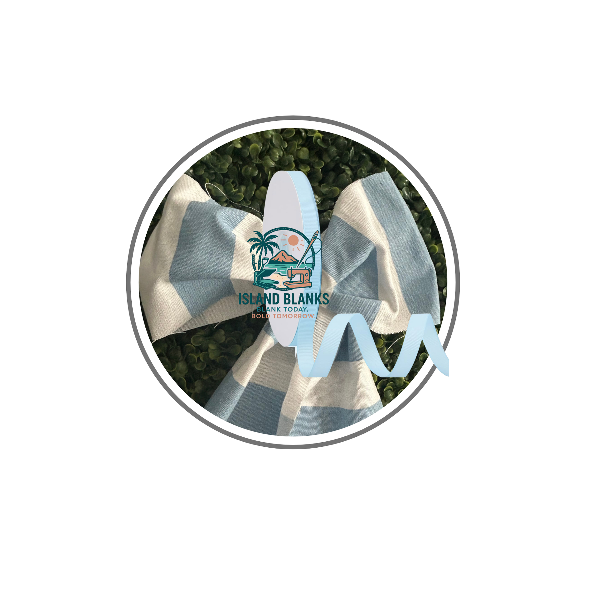 Horizontal Stripe Oversized Embellishment/Ties and Ribbon for Banners