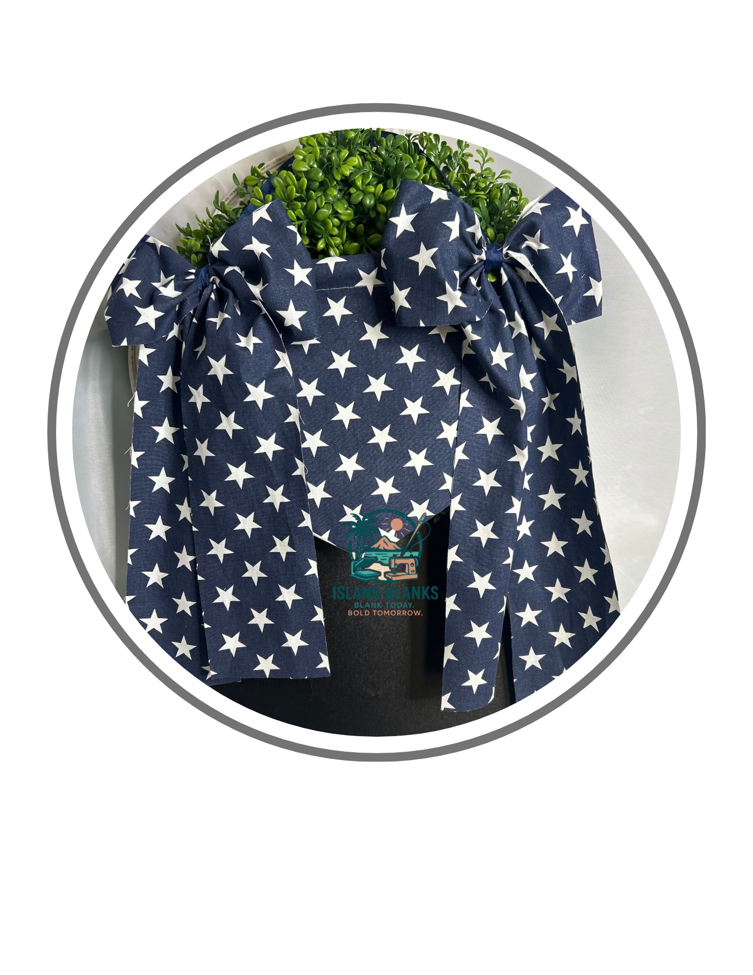 Stars Banner with Bow - 4th of July/Patriot