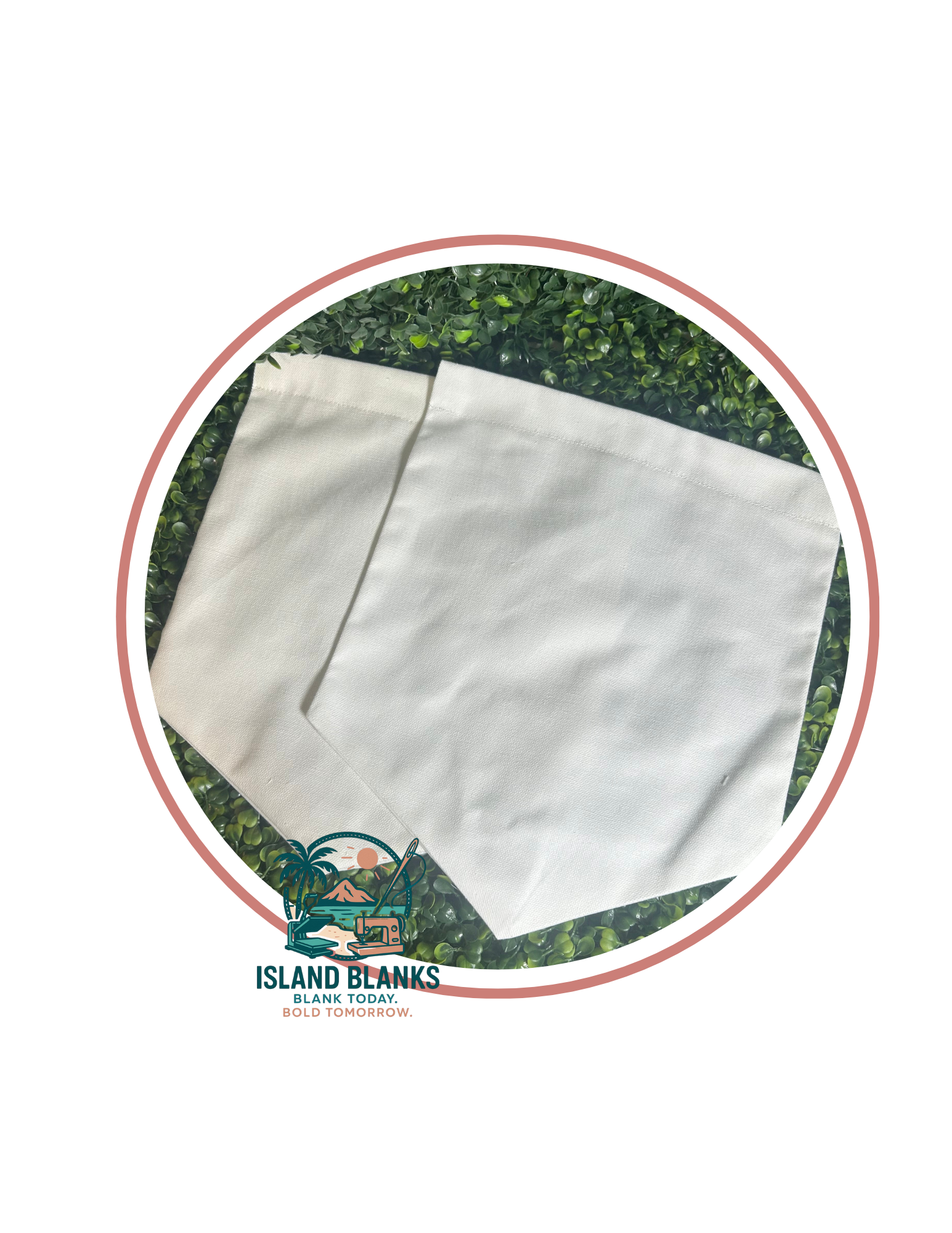 Canvas and White Banner Blank