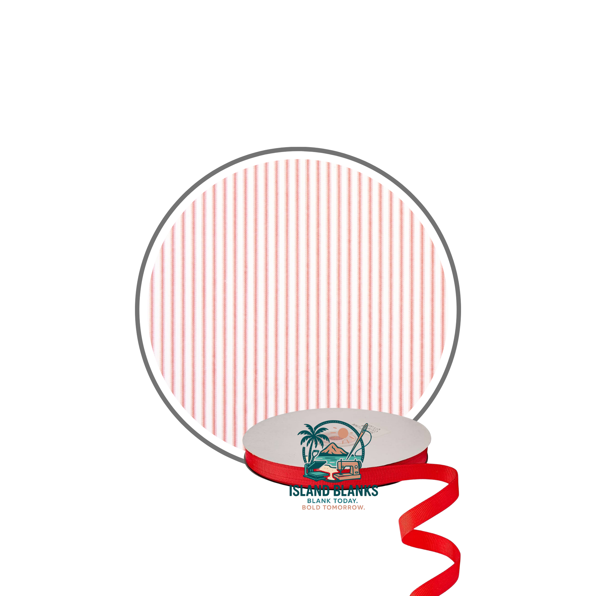 Stripe Cotton Banner with Oversize Ties and Ribbon- More Colors Available