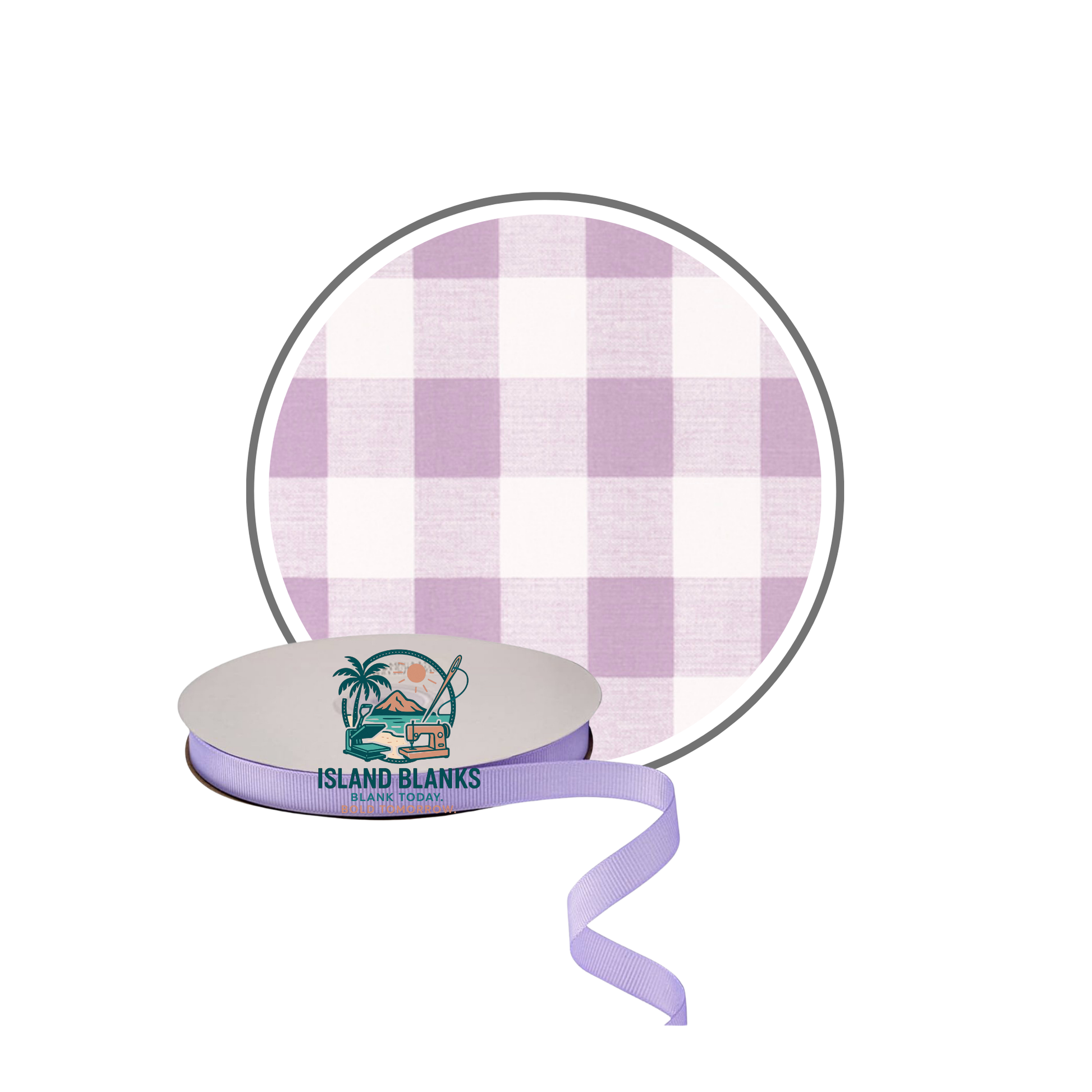 Large Buffalo Plaid Cotton Banner with Oversize Ties and Ribbon- More Colors Available