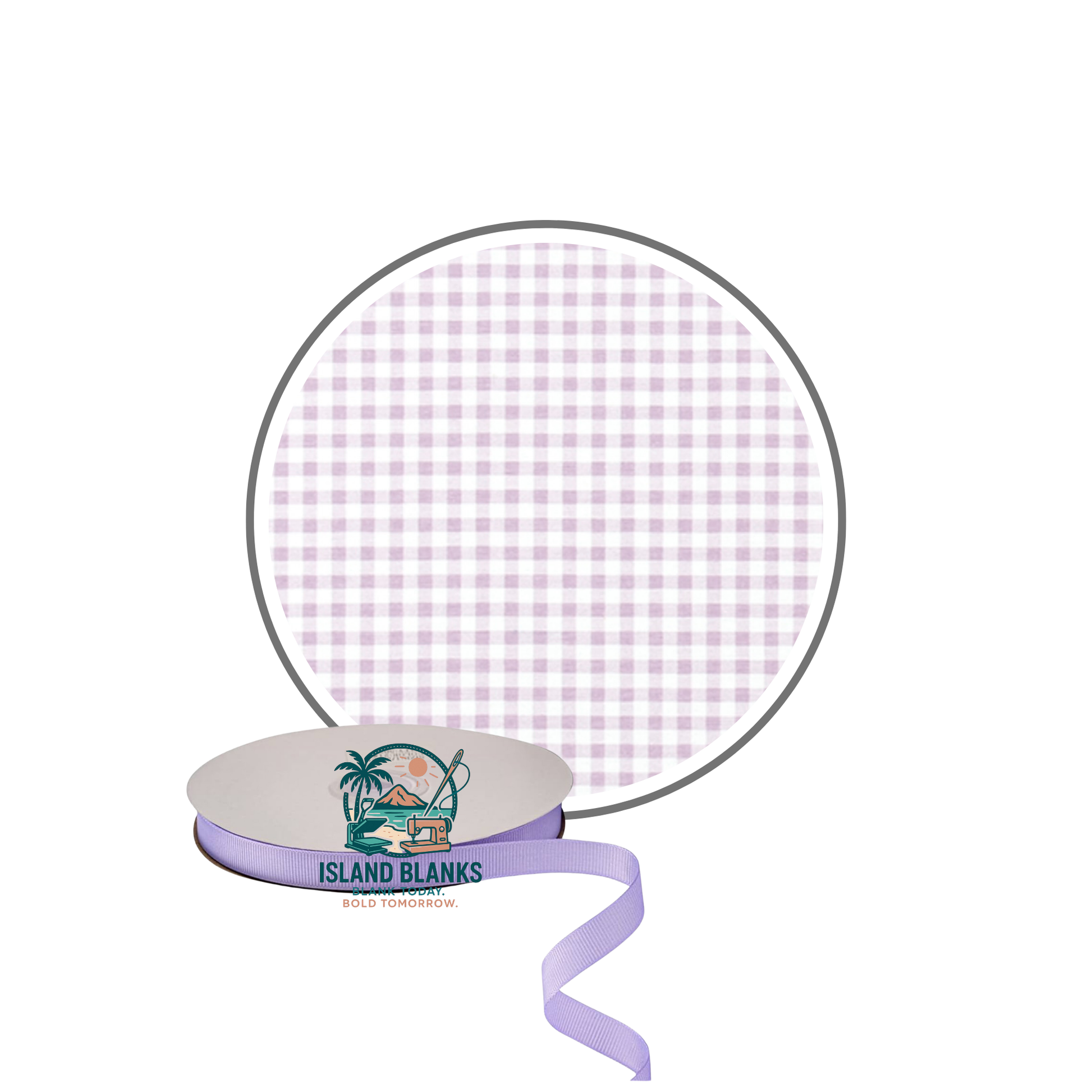 Gingham Cotton Oversized Embellishment/Ties and Ribbon for Banners