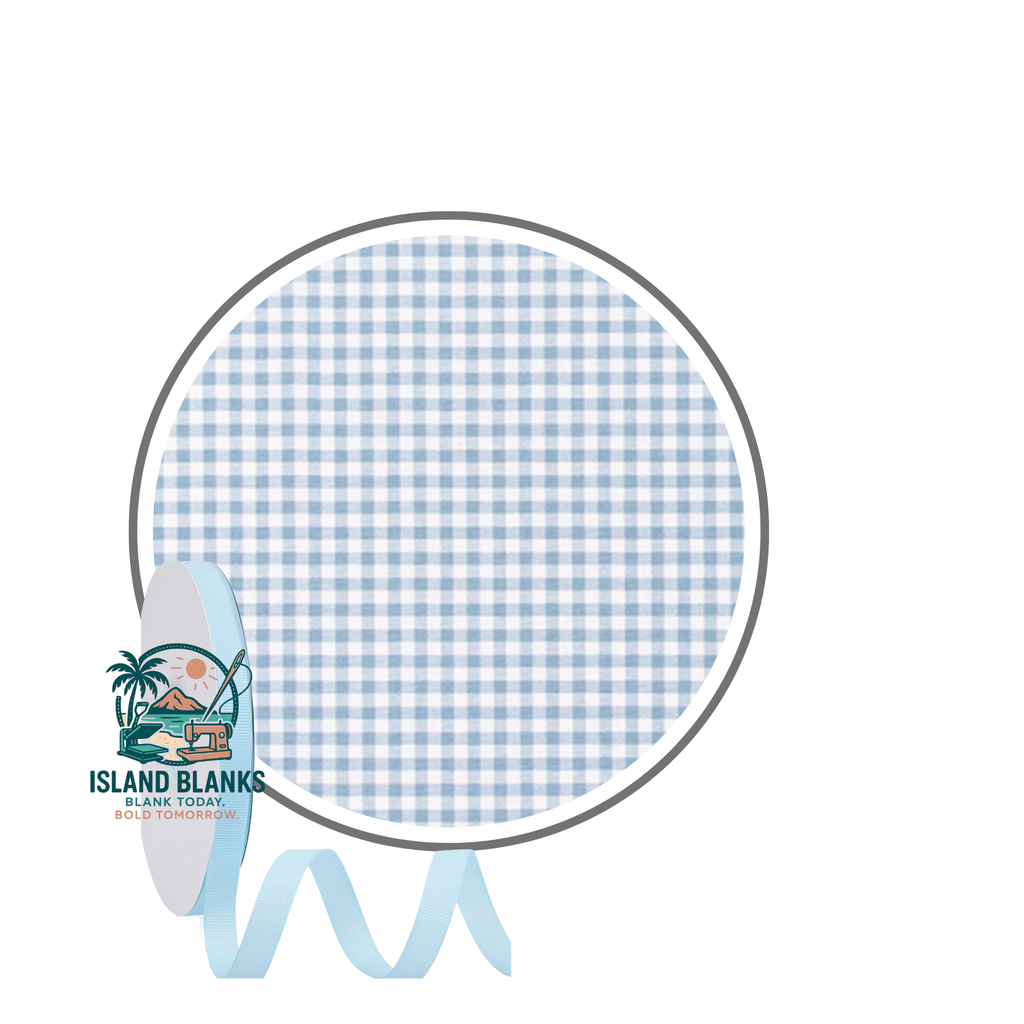 Gingham Cotton Oversized Embellishment/Ties and Ribbon for Banners