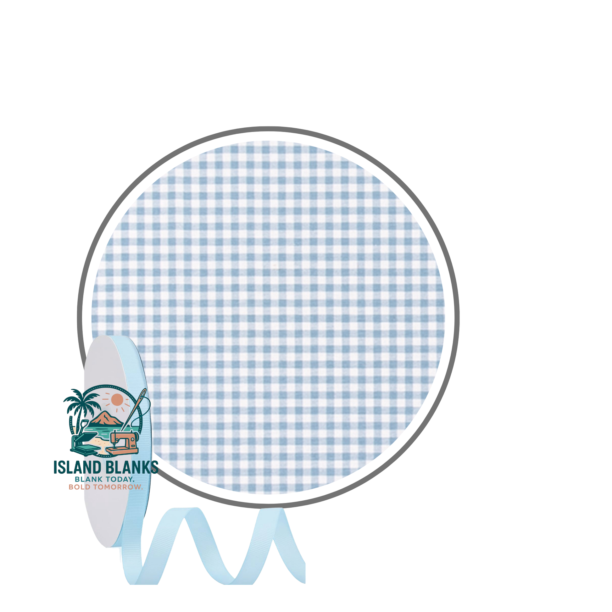 Gingham Cotton Oversized Embellishment/Ties and Ribbon for Banners