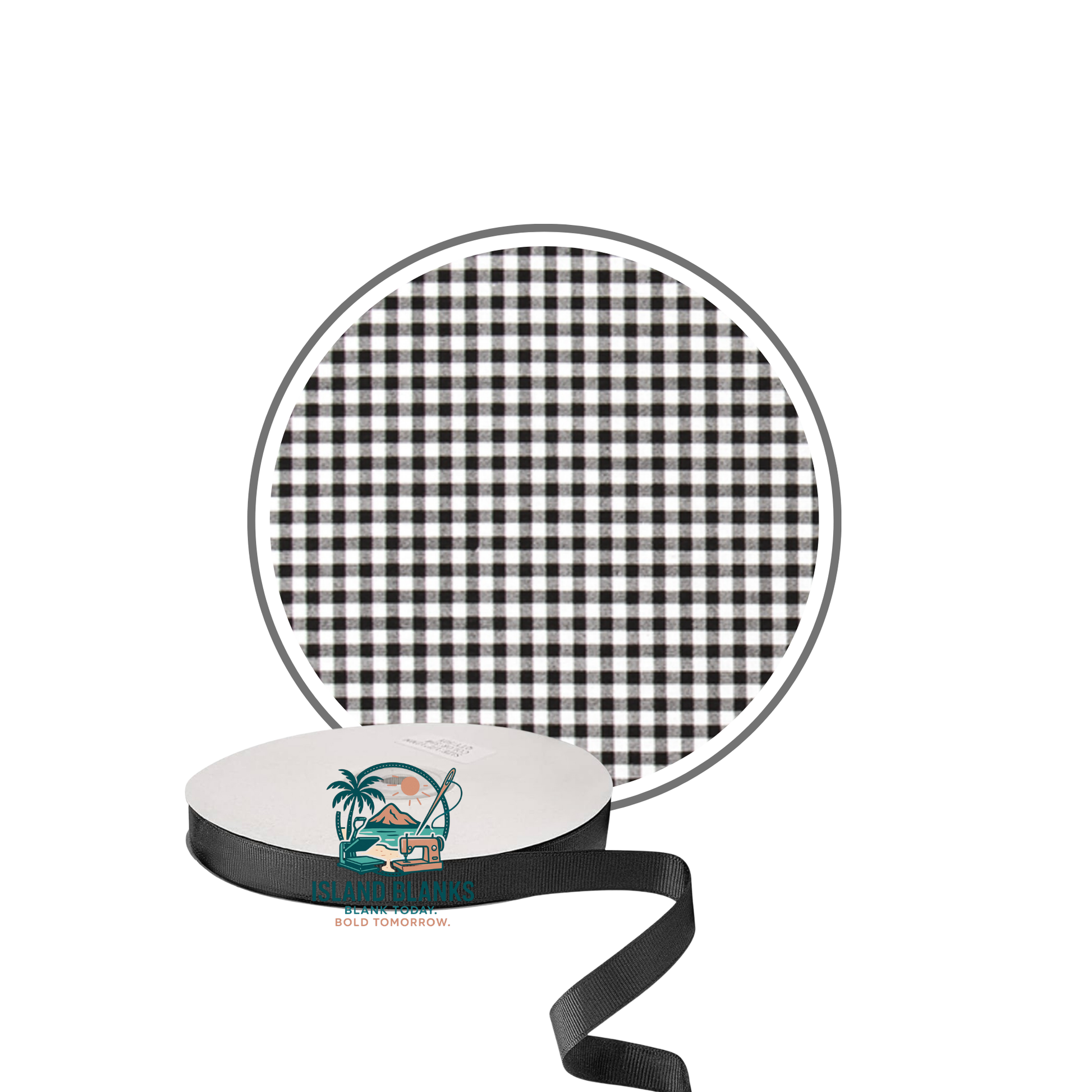 Gingham Cotton Oversized Embellishment/Ties and Ribbon for Banners