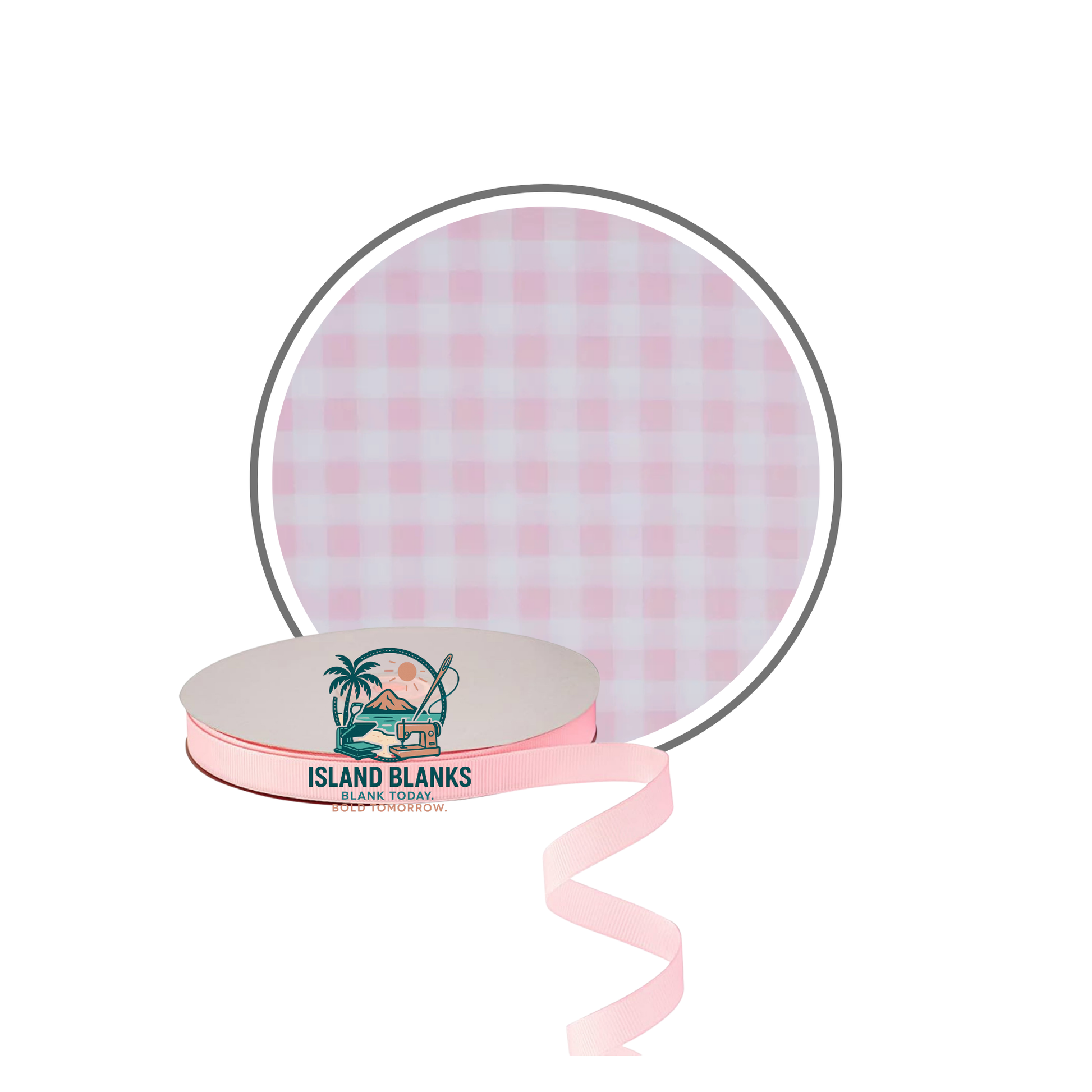 Buffalo Plaid Cotton Banner with Oversize Ties and Ribbon (Copy)