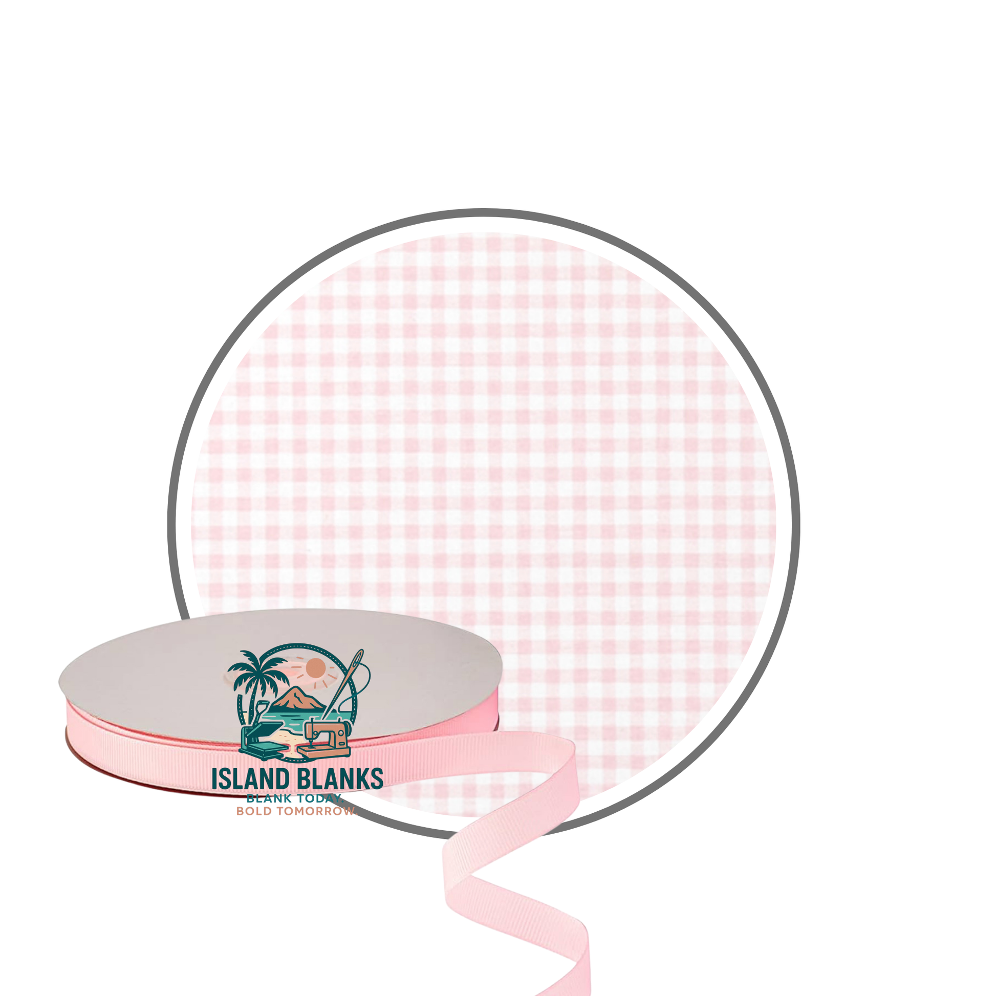 Gingham Cotton Oversized Embellishment/Ties and Ribbon for Banners