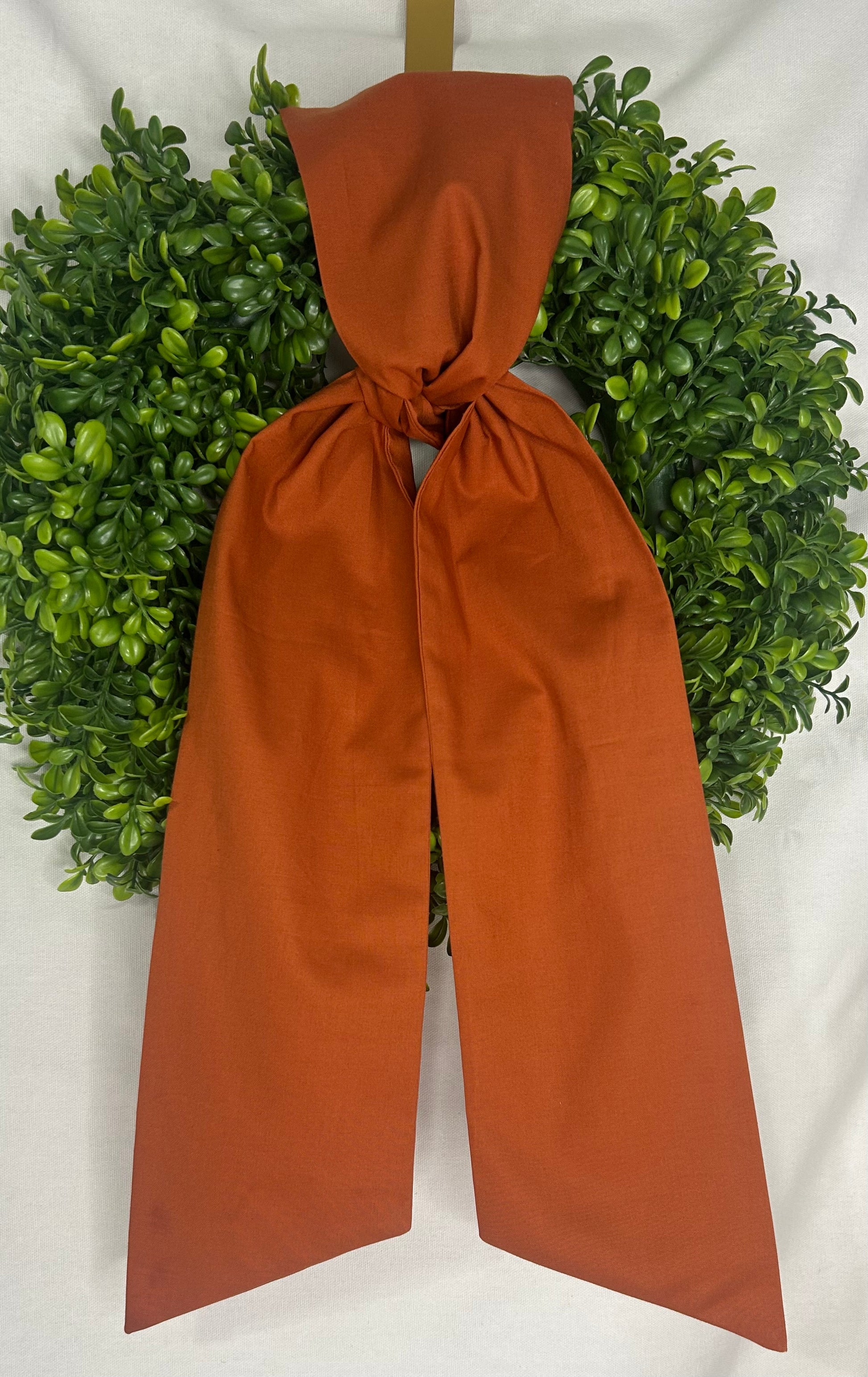 Fall Cotton Wreath Sash