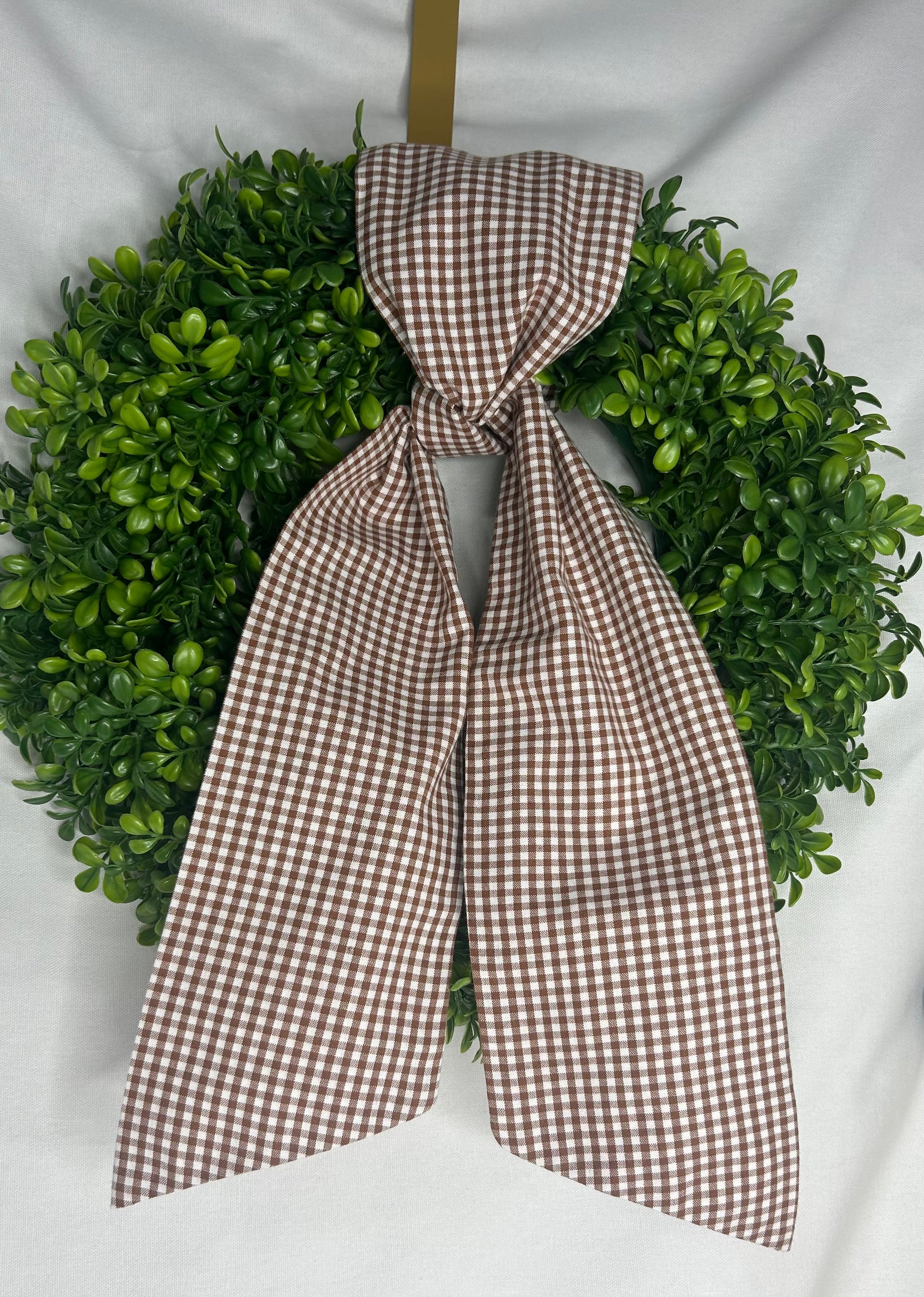 Fall Cotton Wreath Sash