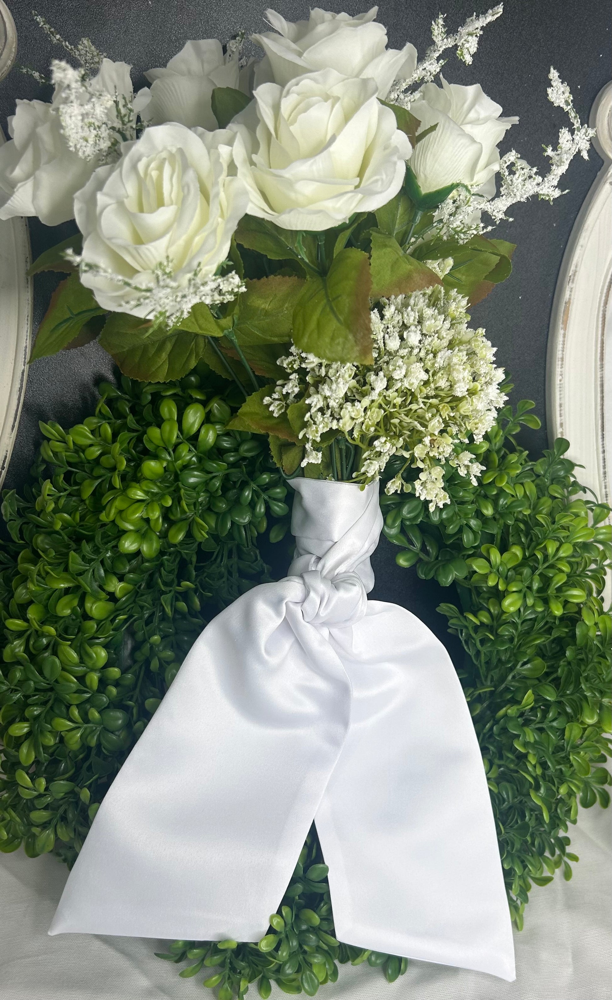 Satin Bouquet Sash