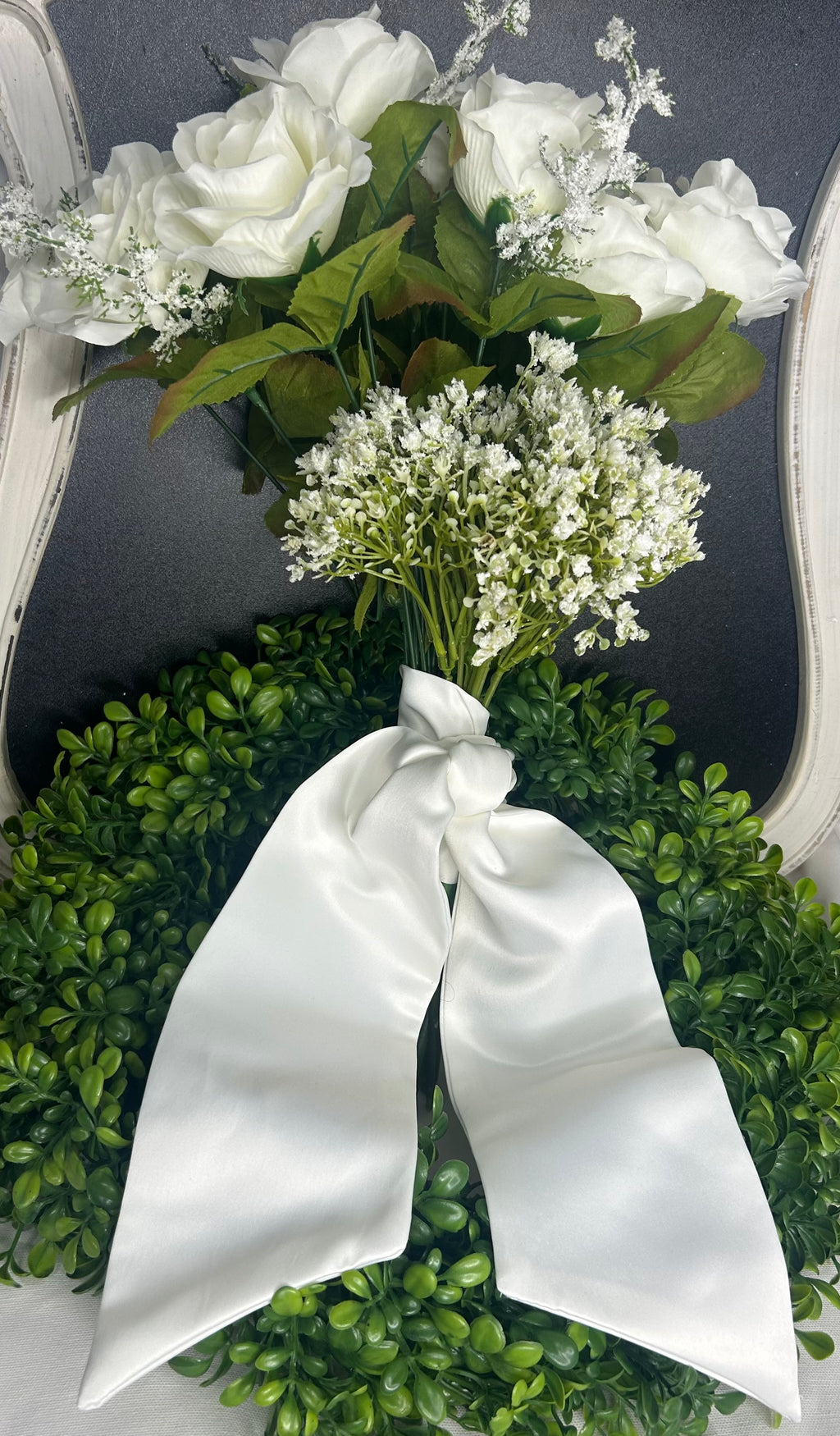 Satin Bouquet Sash