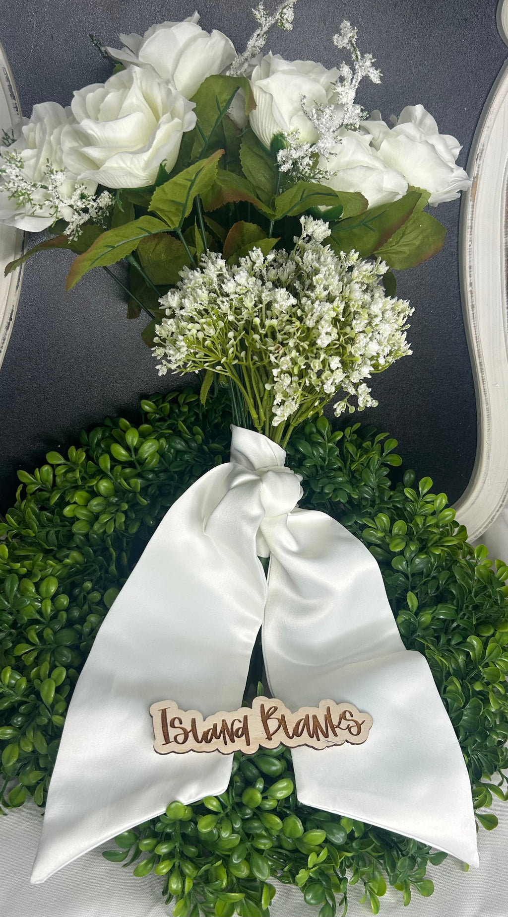 Satin Bouquet Sash