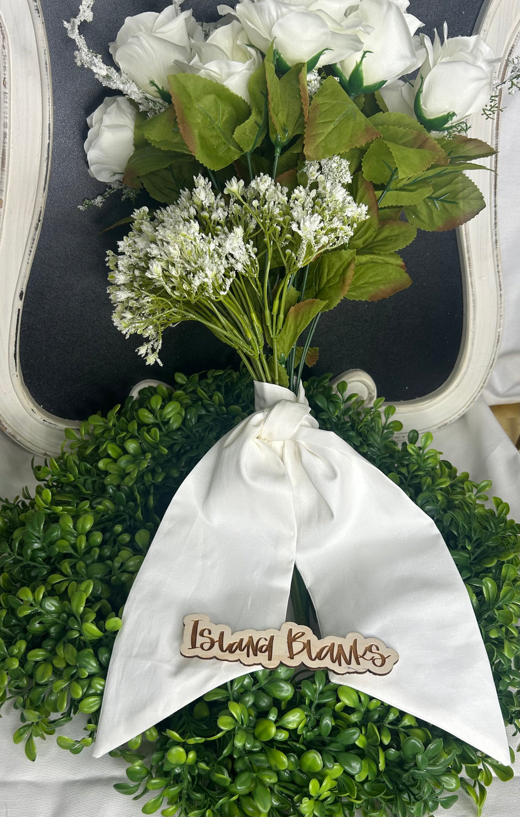 Satin Bouquet Sash