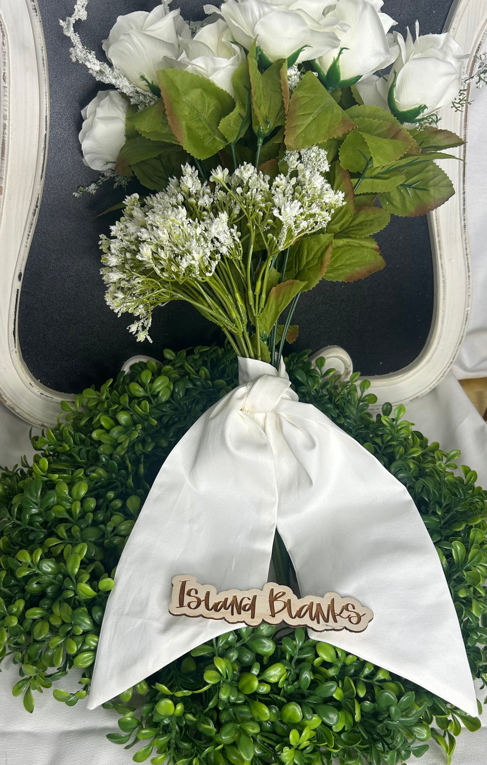 Satin Bouquet Sash