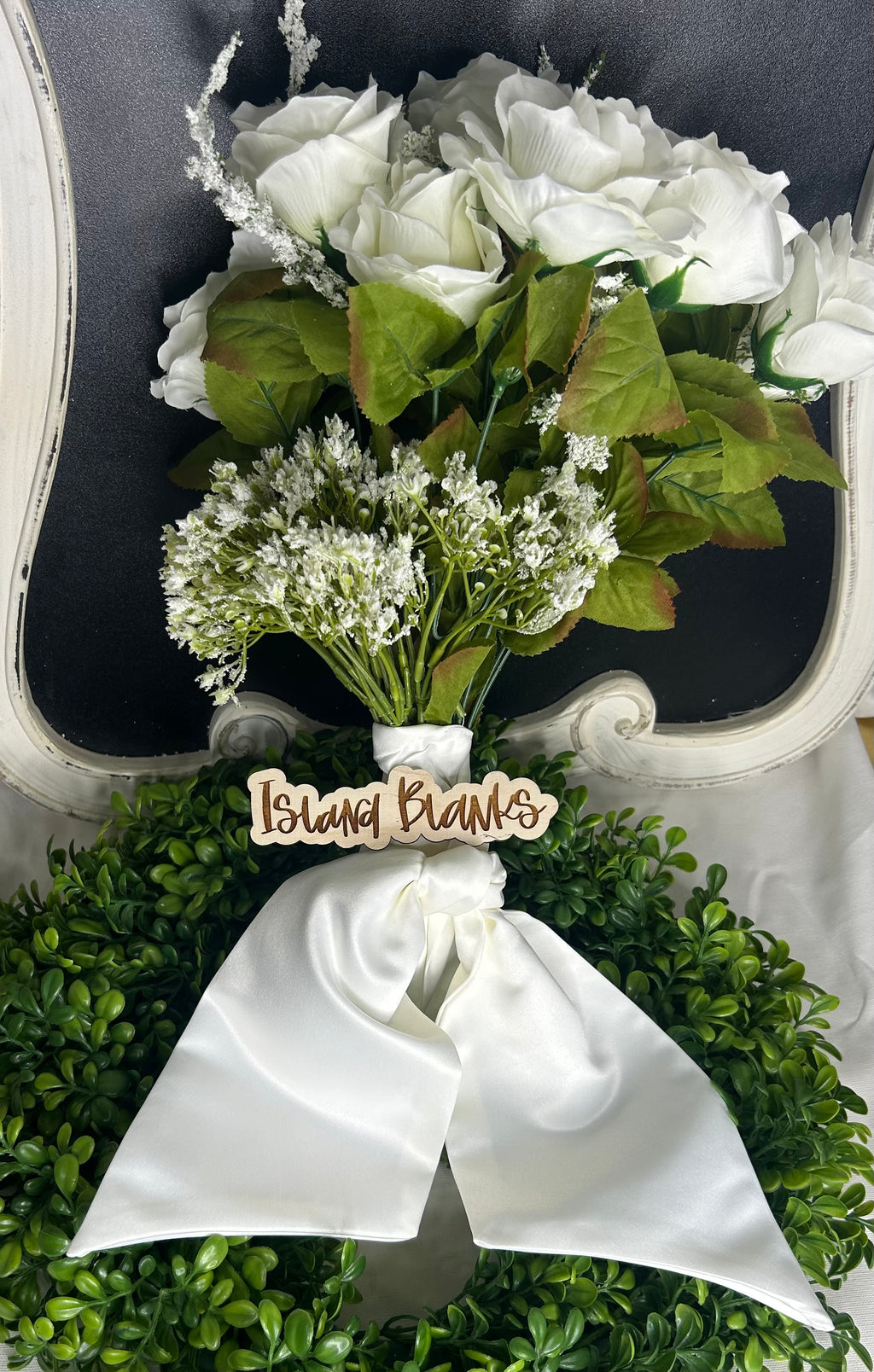 Satin Bouquet Sash