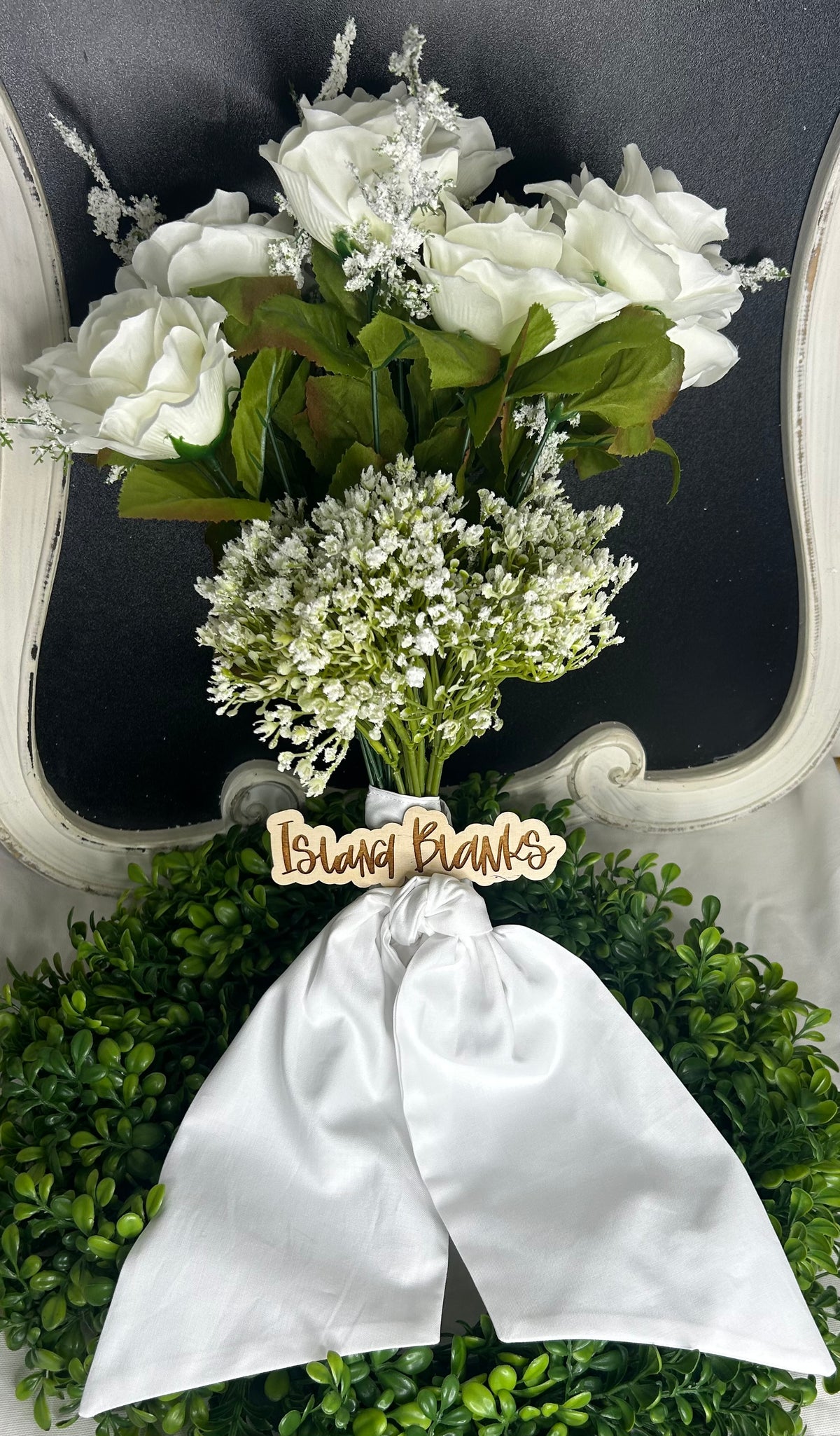 Satin Bouquet Sash