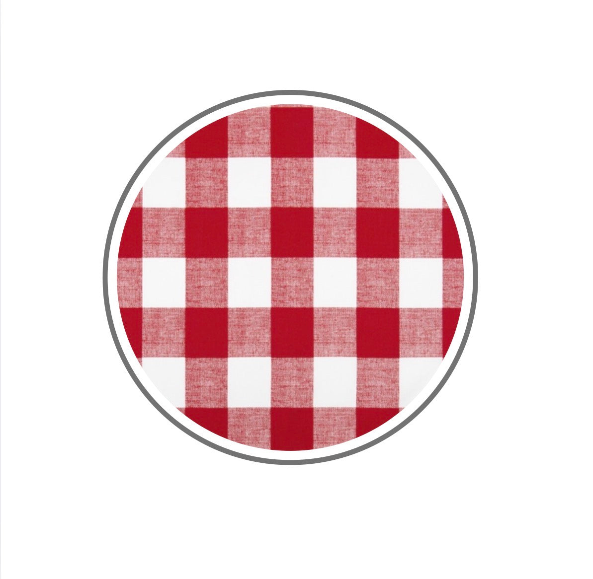 Large Buffalo Plaid Cotton Banners - More Colors Available