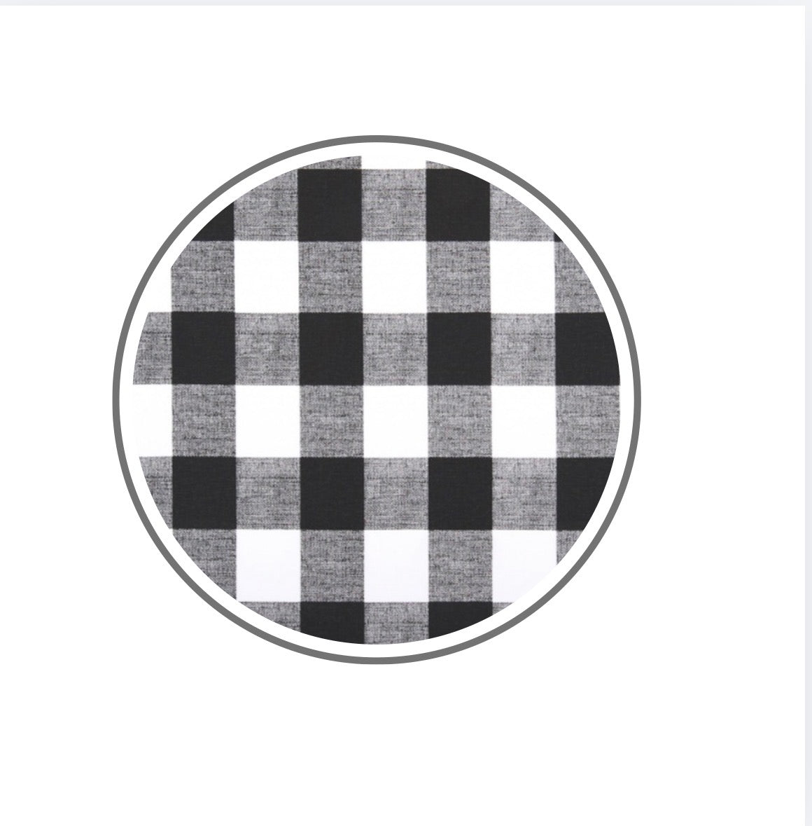 Large Buffalo Plaid Cotton Banners - More Colors Available