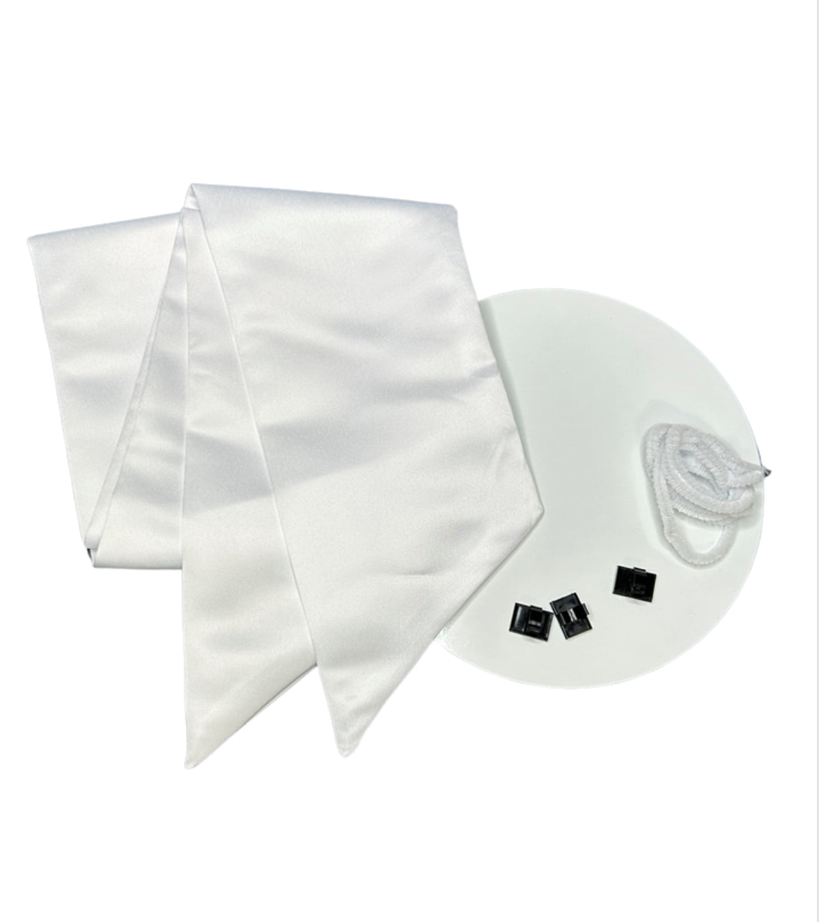 Satin wreath kit