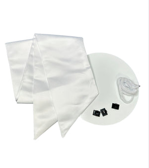 Satin wreath kit