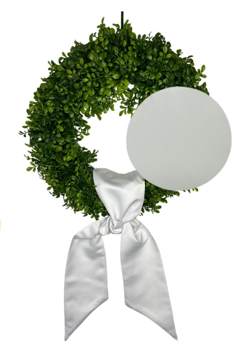 Satin wreath kit