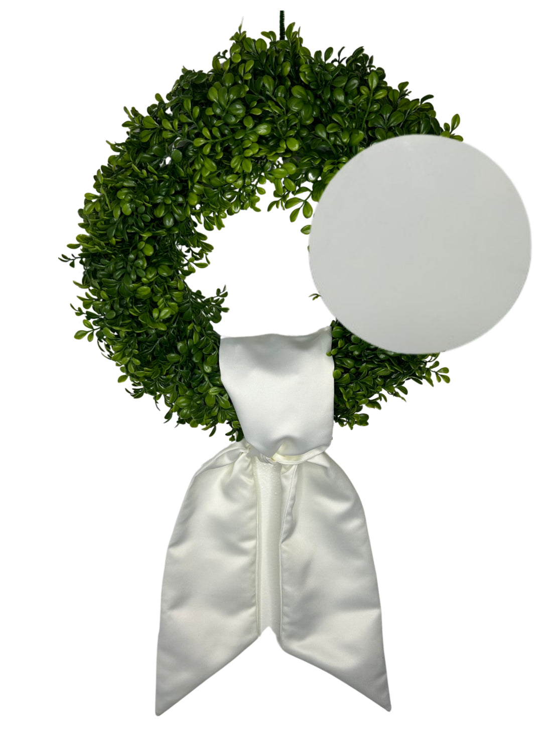 Satin wreath kit