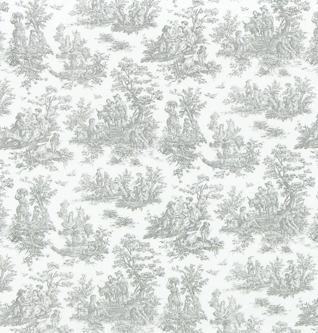 French Toile Baby Sash