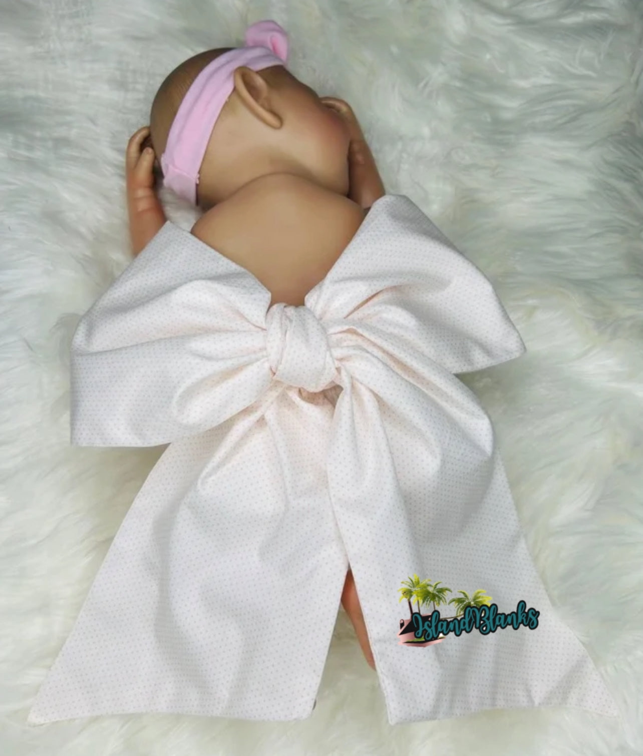 Mini Dot Cotton Baby Sash