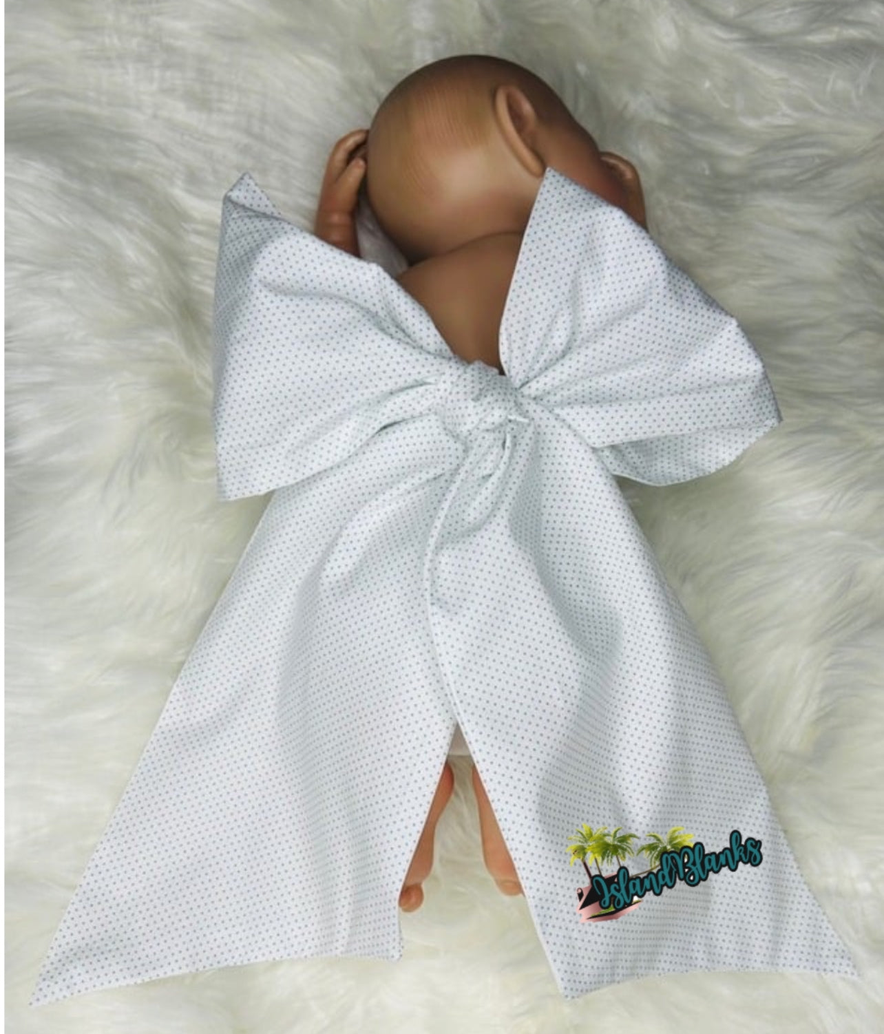 Mini Dot Cotton Baby Sash