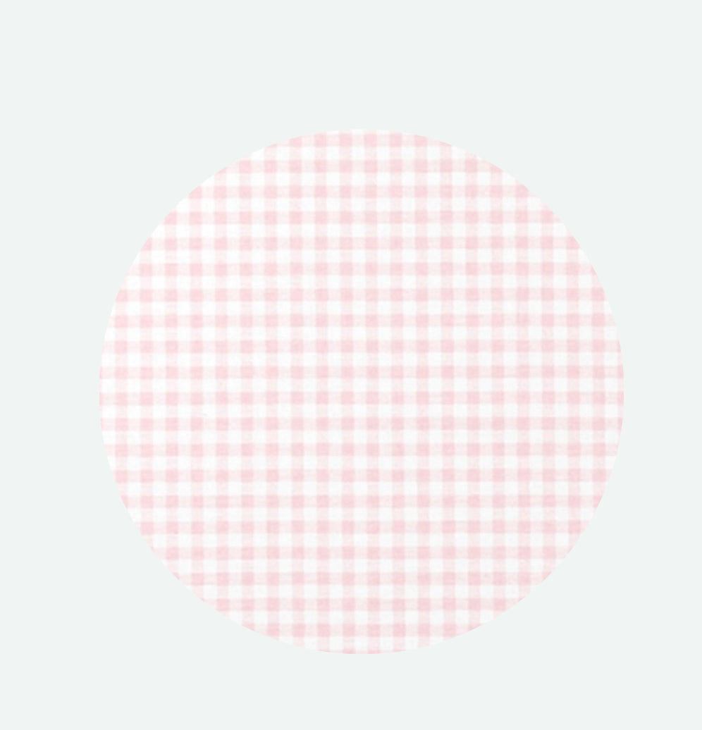 Gingham Cotton Basket Bow Sashes