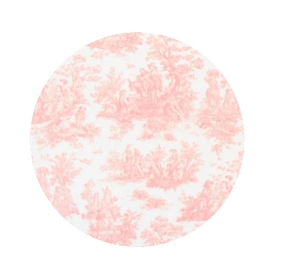 Toile Square Tissue Cover Blank