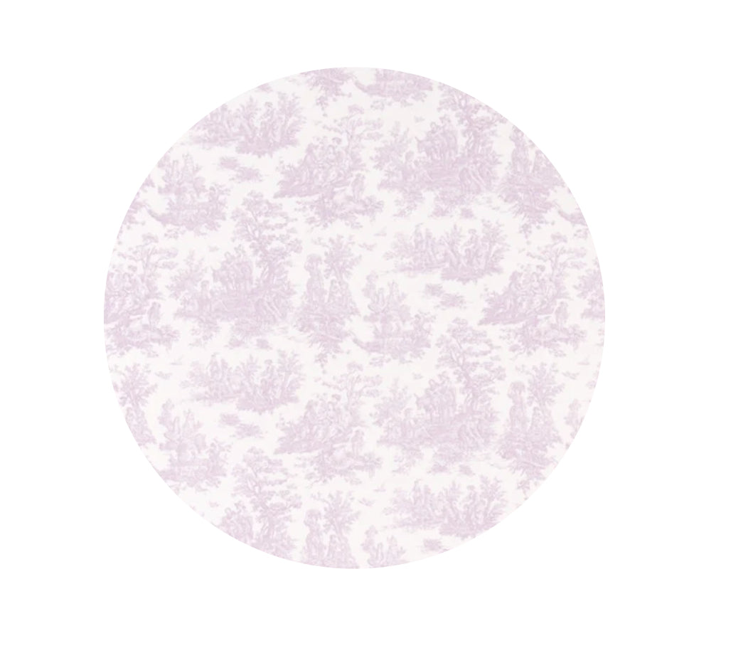 Toile Square Tissue Cover Blank