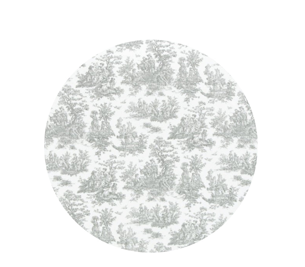 Toile Square Tissue Cover Blank