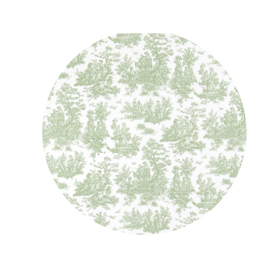 Toile Square Tissue Cover Blank