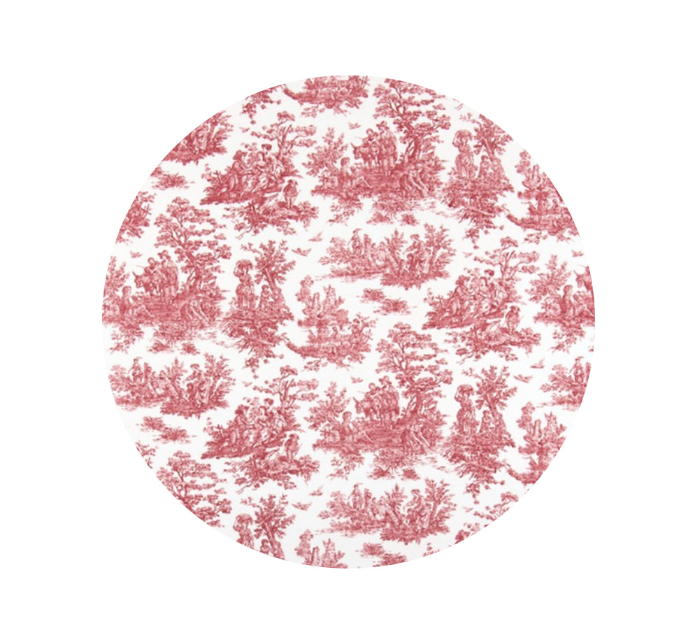 Toile Square Tissue Cover Blank