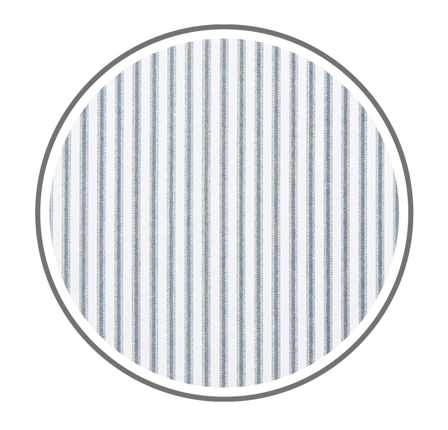 WS Stripe Cotton Wreath Sash
