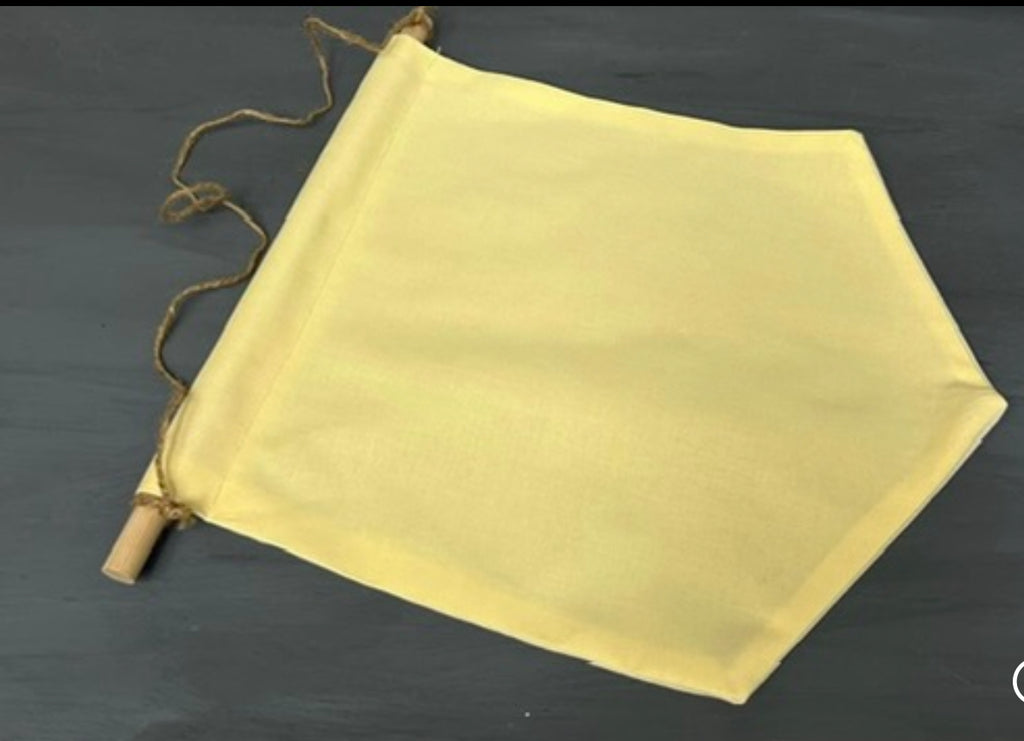 Cotton Banner Blank -Sample