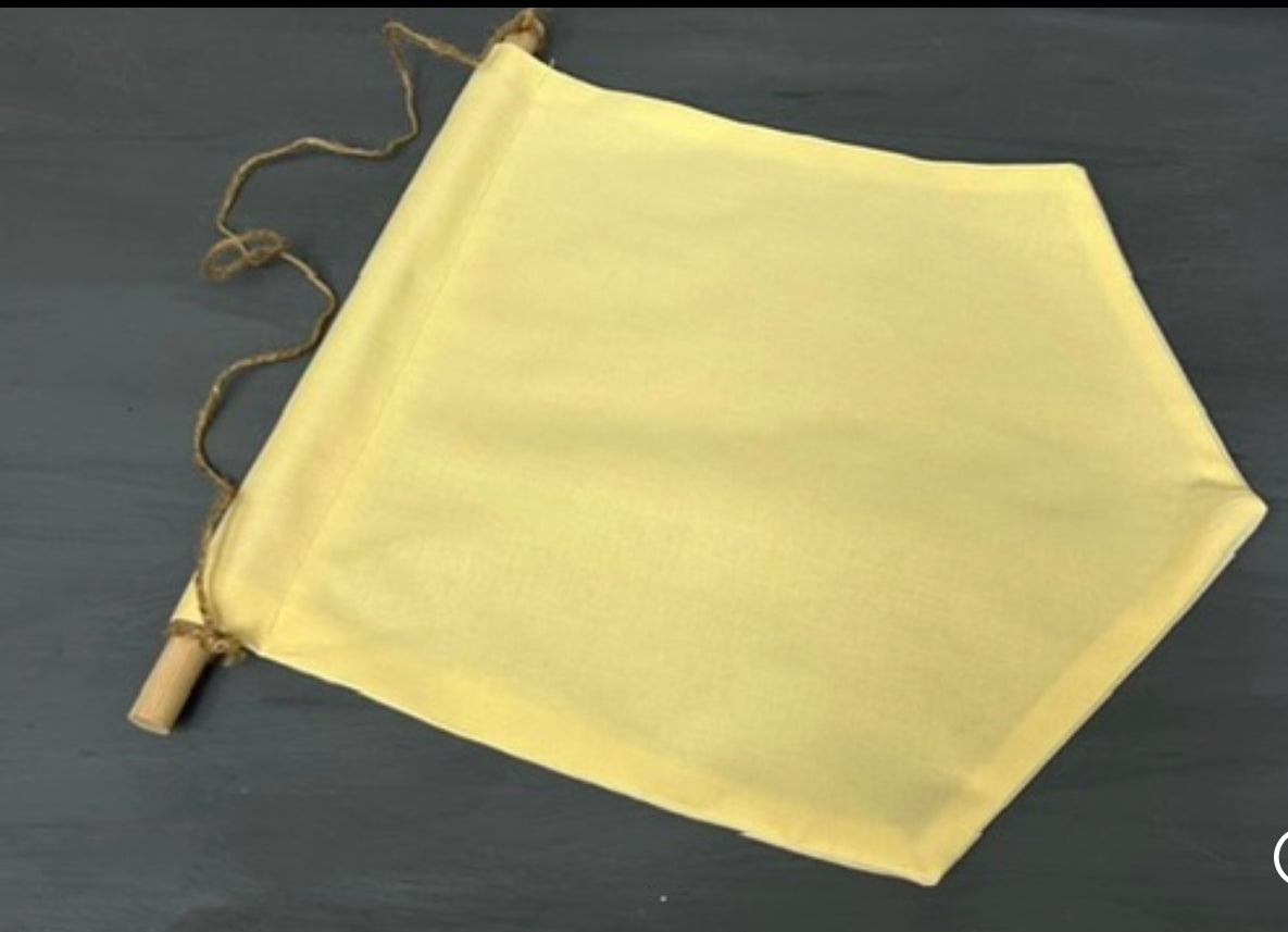 Cotton Banner Blank -Sample