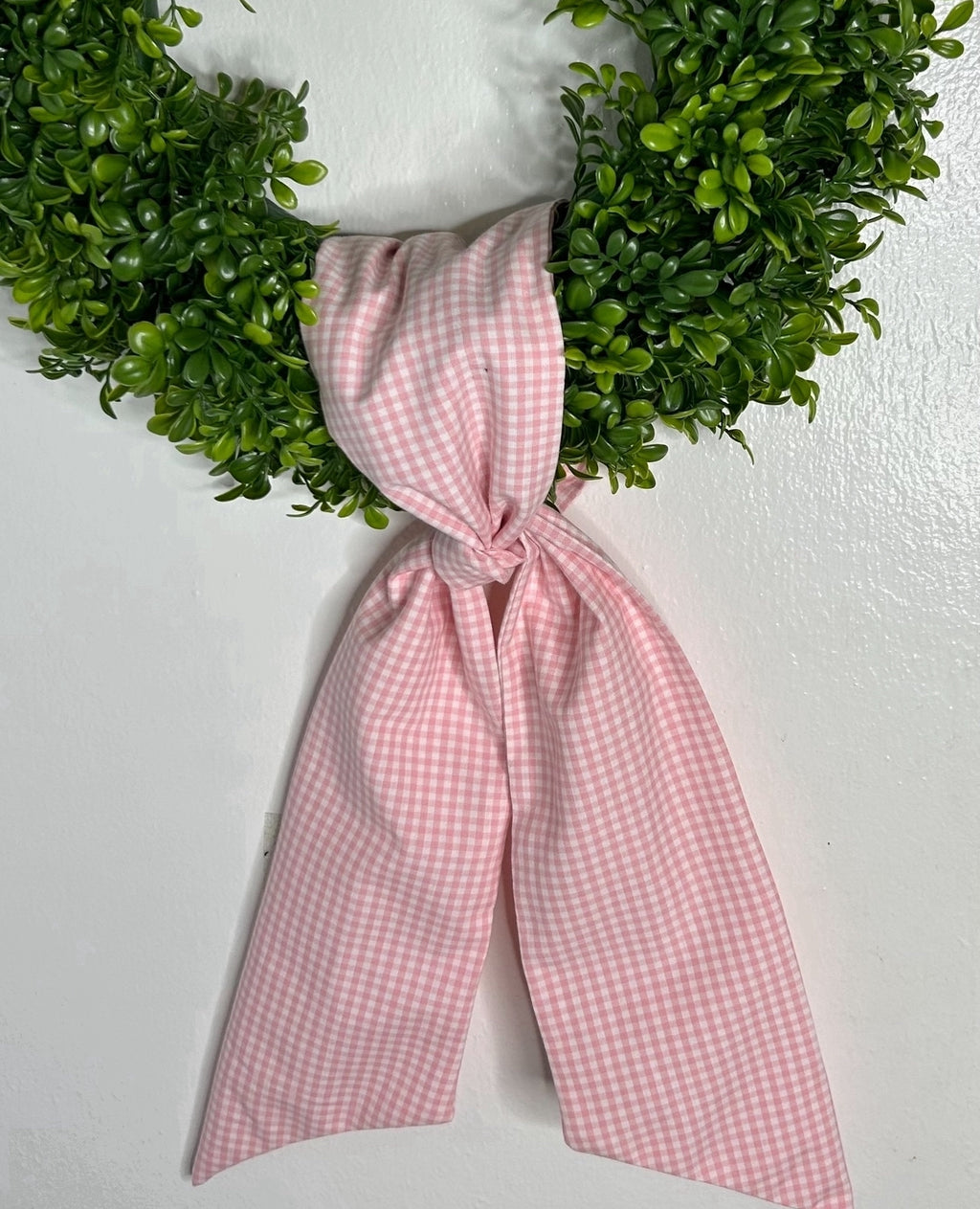 Pink Cotton Wreath Sashes