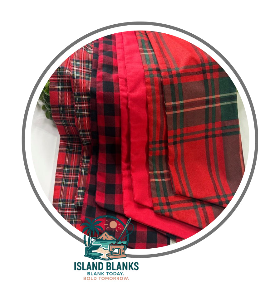 Red Cotton Wreath Sashes