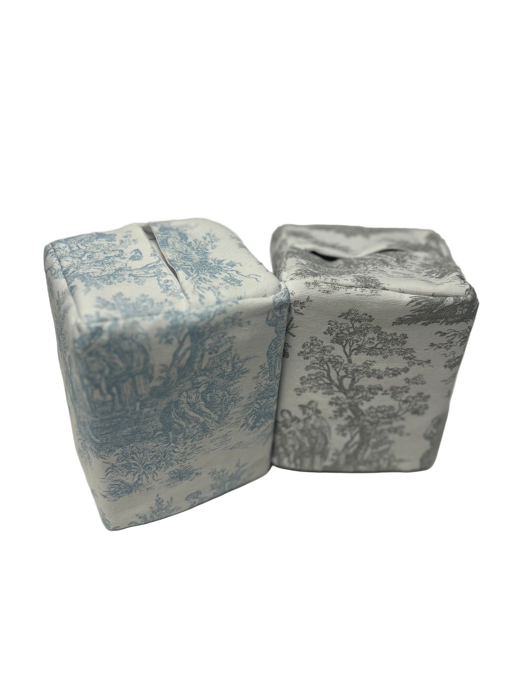 Toile Square Tissue Cover Blank