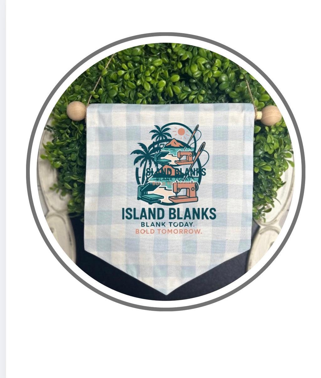 Buffalo Plad Cotton Banner- More Colors Available