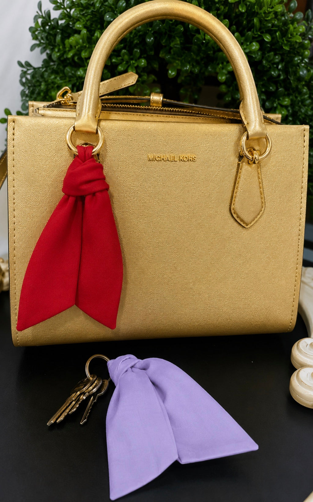 Color cotton Bag Keyring Scarf Sash