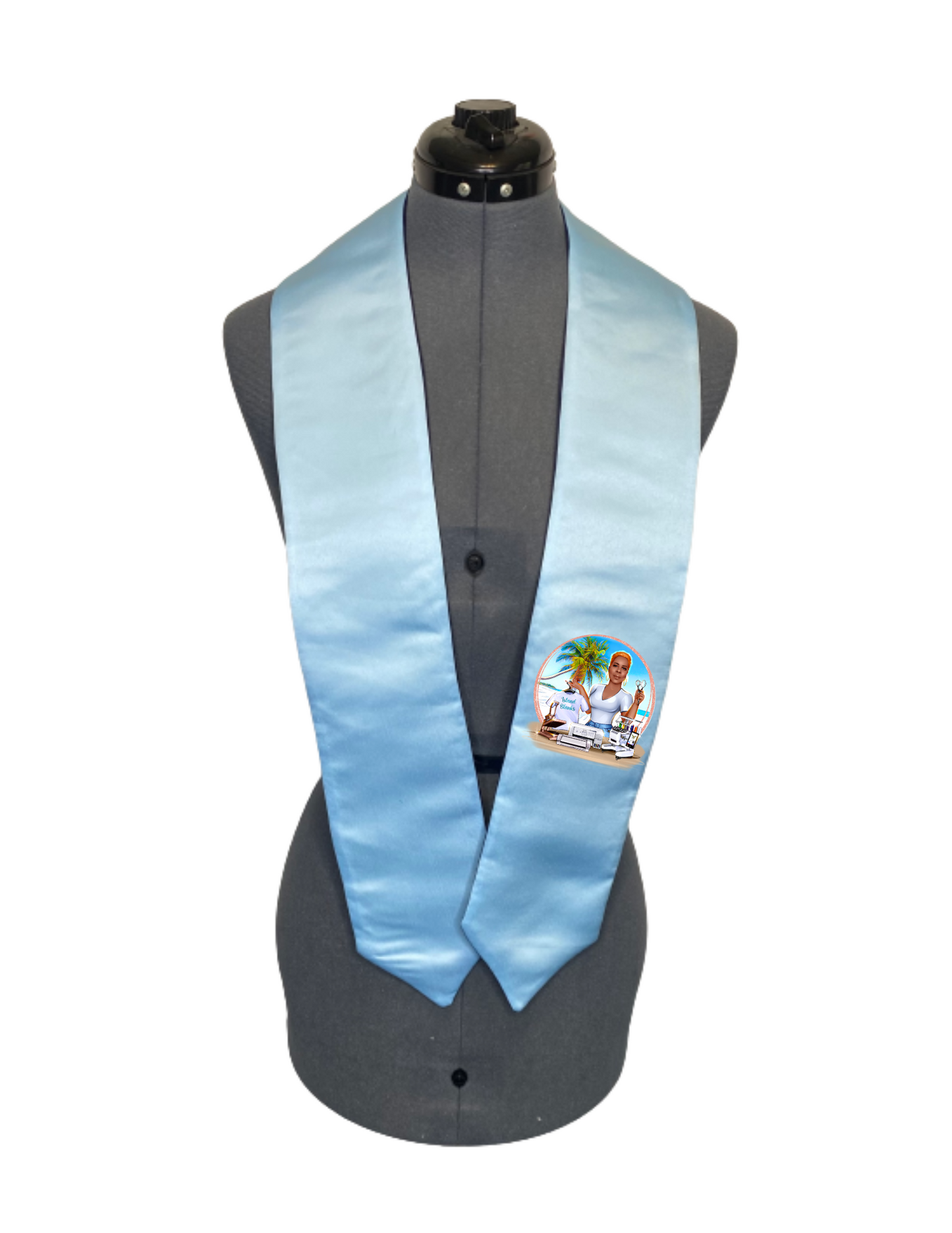 Color Graduation Stole Blank